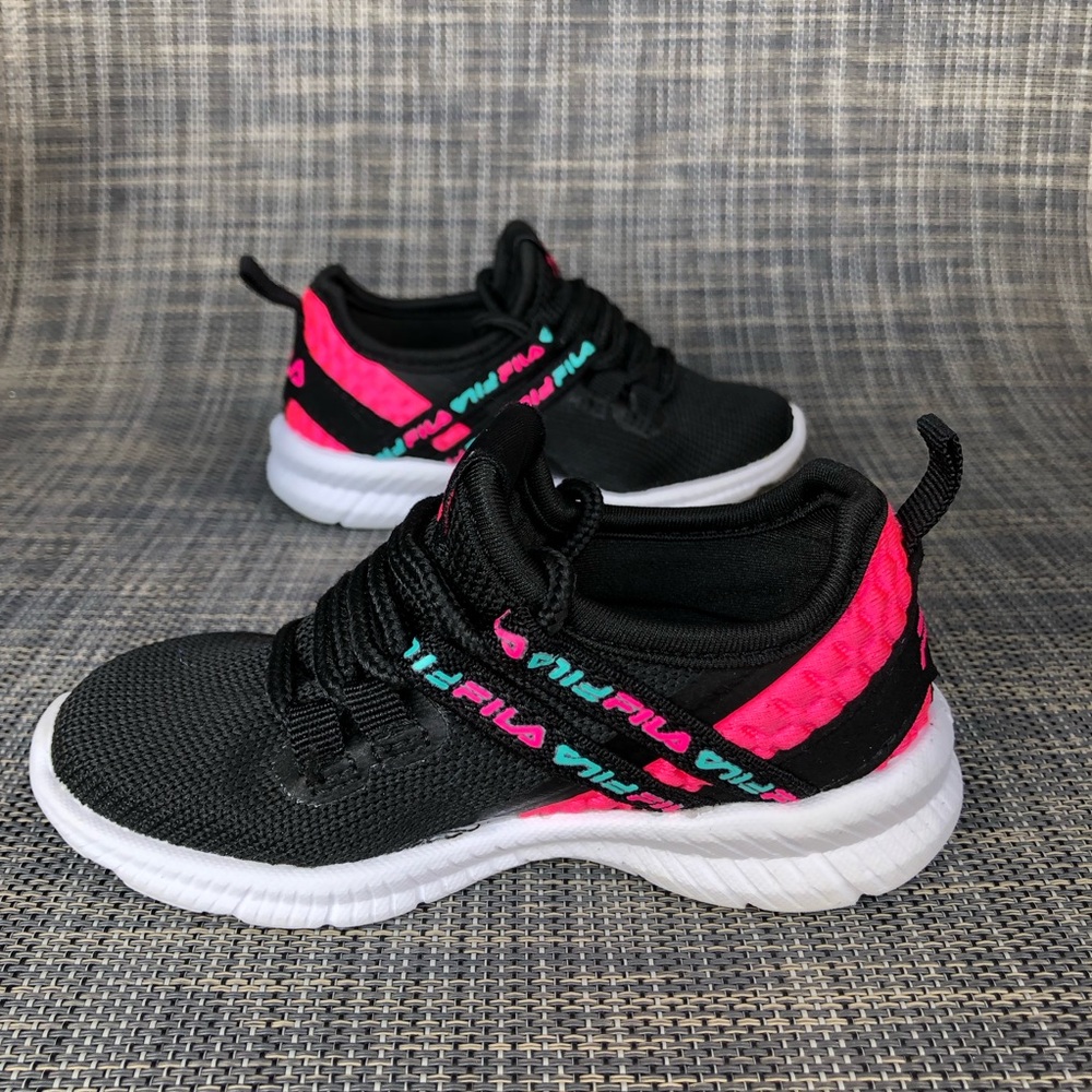 Fila Kids Lightspin Active Sneakers Shoes Toddler Girls size 6 - Picture 7 of 12